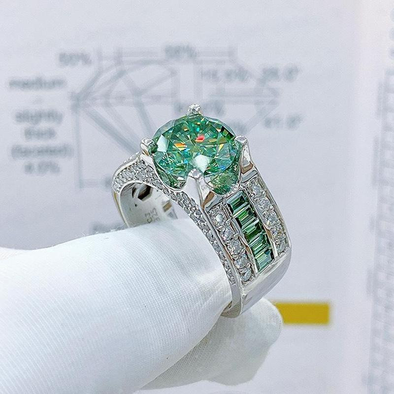 EJMR1111 Men's Diamond White Gold Promise Rings