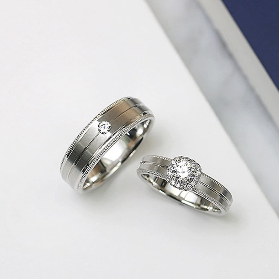 EJCR1059 Couple's Rings