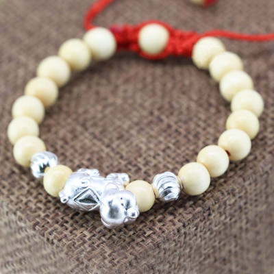 Mulberry bracelet for babies in the shape of a cute dog VTD1002