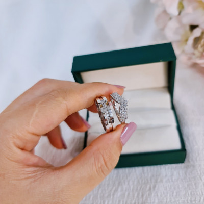 EJCR1009 Couple's Rings
