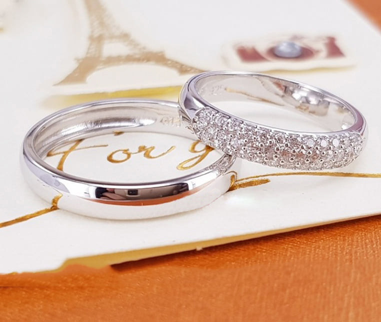 EJCR1001 Couple's Rings