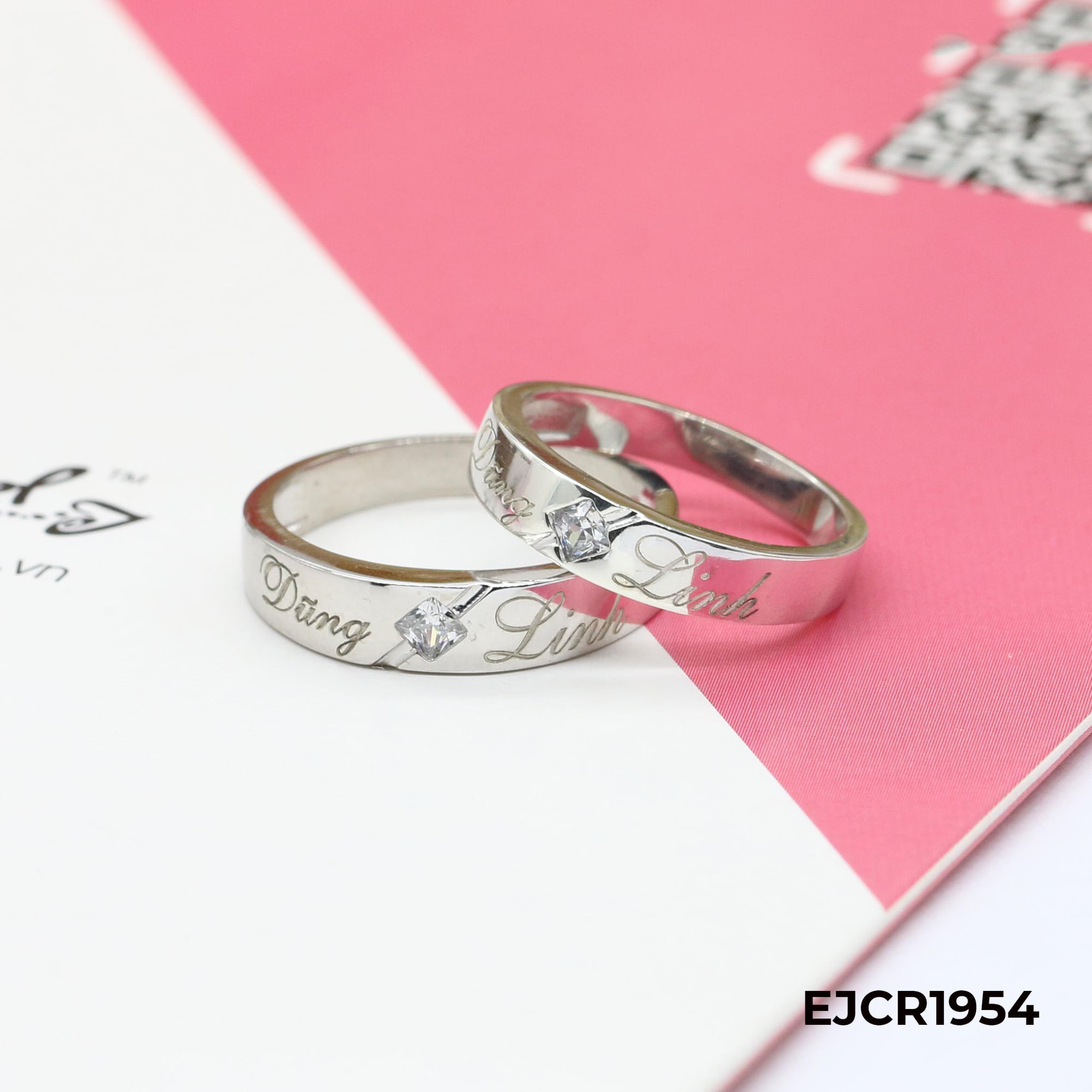 EJCR1954 Couple's Rings