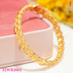 Gold-Tone Scroll Link Bracelet - View 5