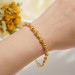 Beaded Bracelet in 24K Gold-Plated Sterling Silver - View 4