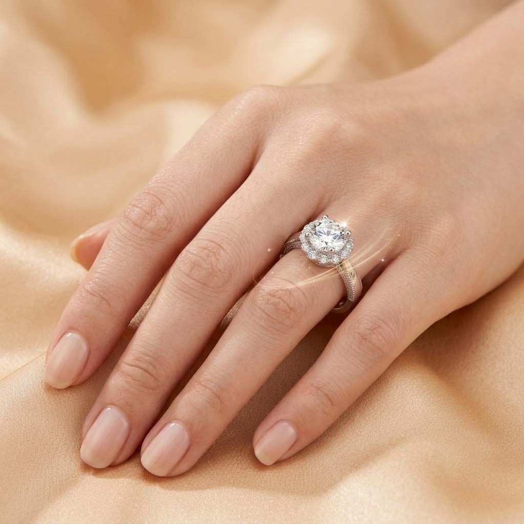 EJWR2205 Women's Ring worn on the hand