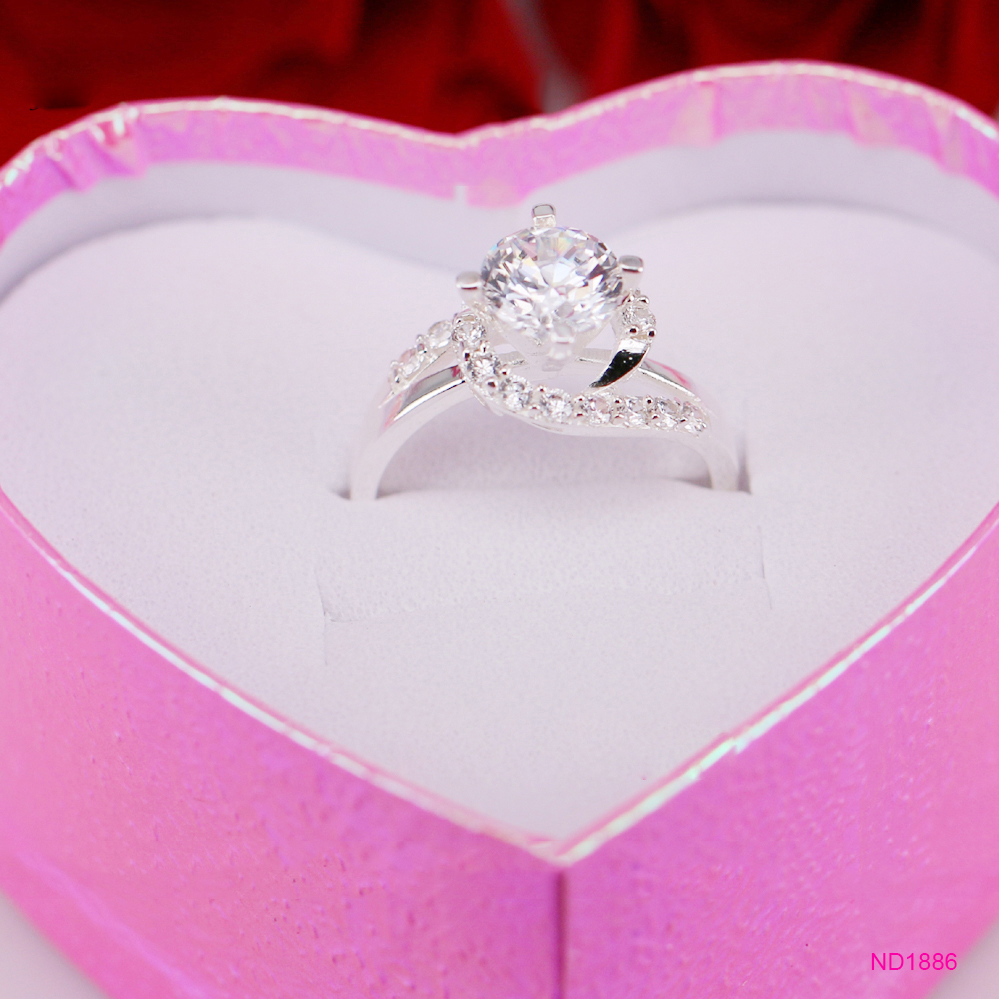 Silver Couple Rings