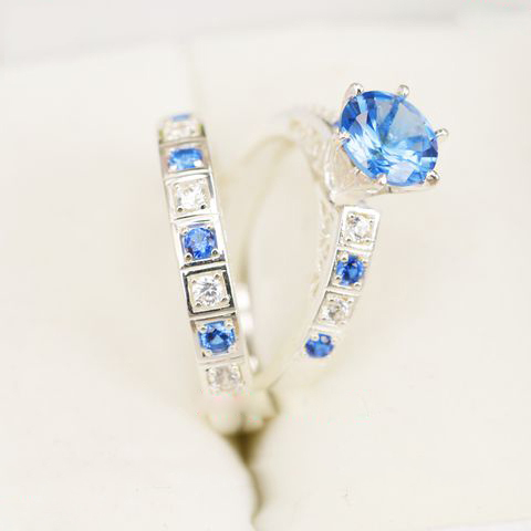 Silver Couple Rings