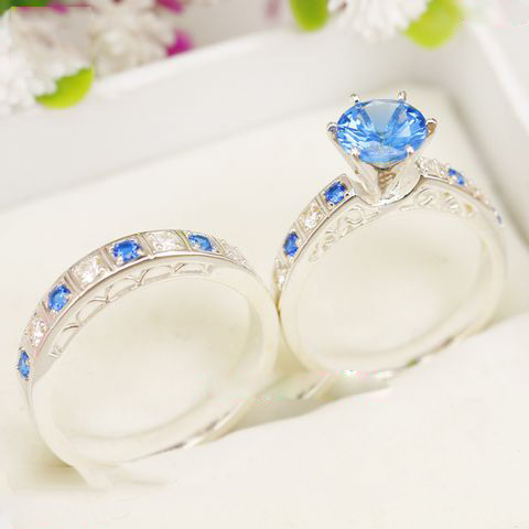 Silver Couple Rings