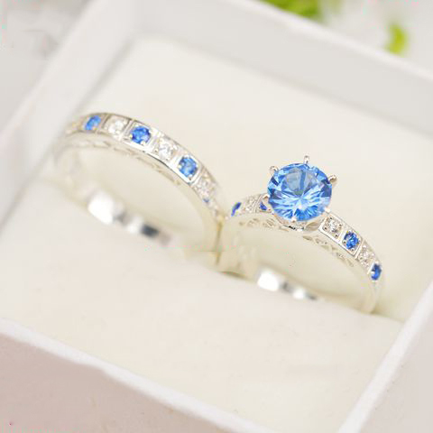 Silver Couple Rings